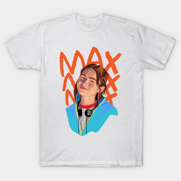 Max Mayfield Stranger Things T-Shirt by Laksana Ardie Store